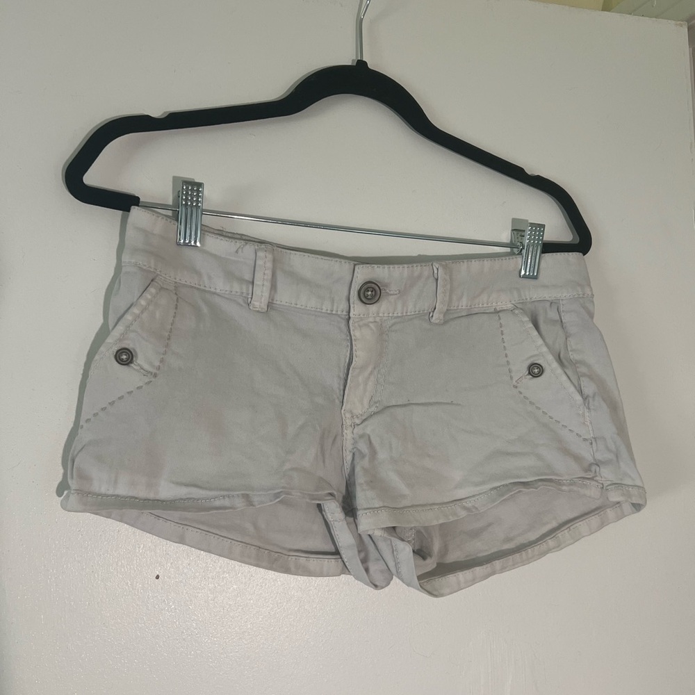 UNIONBAY Gray Cargo Micro Shorts with Relaxed Fit